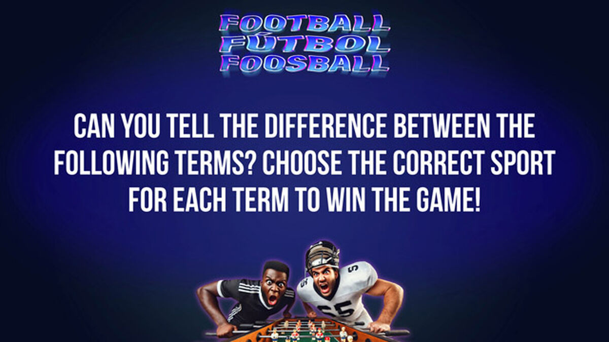 Football, Fútbol or Foosball image number null